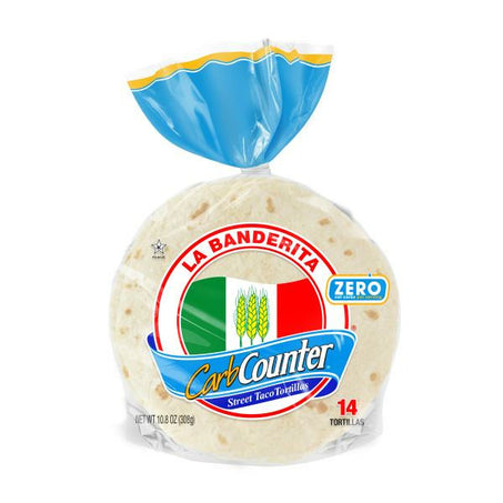 La Banderita Carb Counter Street Taco 4.5" Tortillas, Keto Certified 14 each
