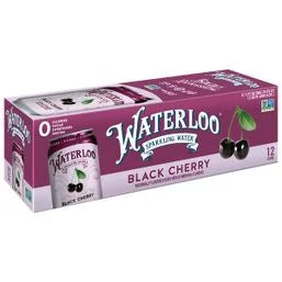 Waterloo Sparkling Water Black Cherry