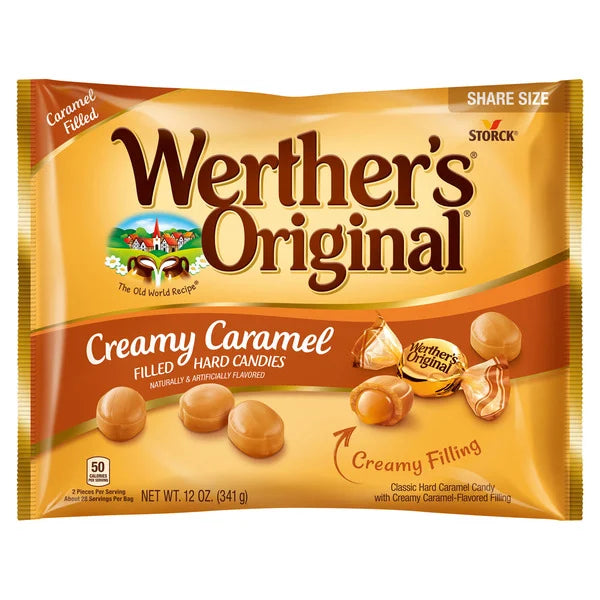 Werther's Original Creamy Caramel Filled Hard Candies 12 oz