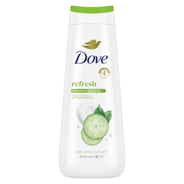 Dove Body Wash Refresh Cucumber And Green Tea 20 oz