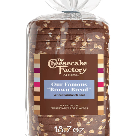 The Cheesecake Factory At Home Famous "Brown Bread", Wheat Sandwich Loaf