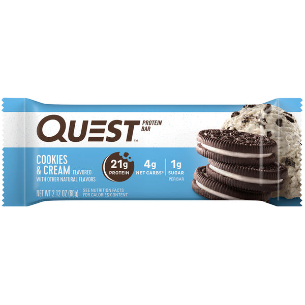 Quest Protein Bar, Cookies & Cream Flavor