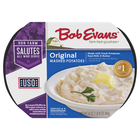 Bob Evans Farms Mashed Potatoes, Original 24 oz