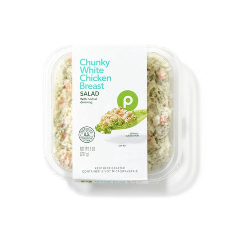 Publix Deli Chunky White Chicken Breast Salad 8 oz