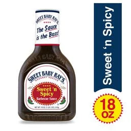Sweet Baby Ray's Barbecue Sauce, Sweet 'n Spicy 18 oz