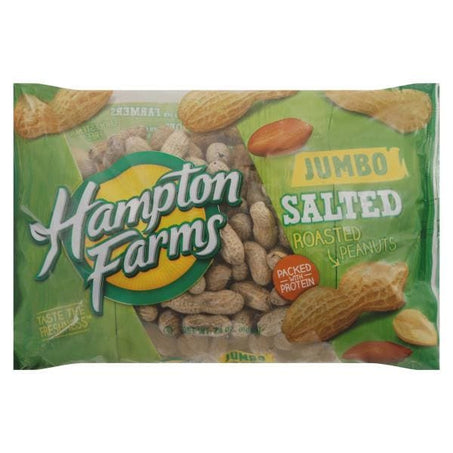 Hampton Farms Roasted & Salted Jumbo Peanuts 24 oz