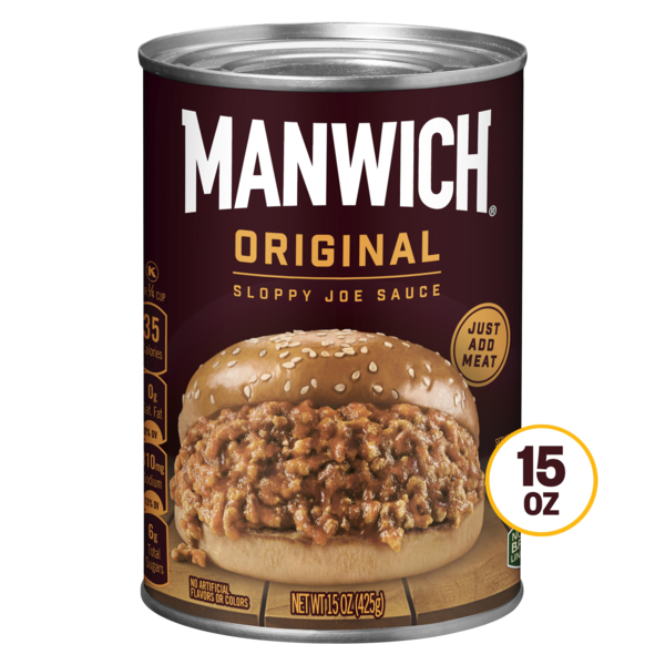 Manwich Original Sloppy Joe Sauce Canned Sauce 24 oz (Copy)