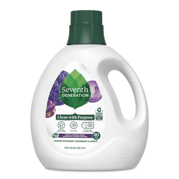 Seventh Generation Liquid Laundry Detergent Lavender 135 oz