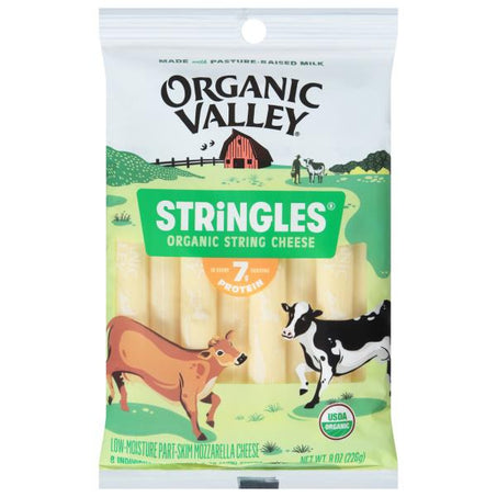 Organic Valley® Stringles Organic Mozzarella Cheese Sticks 8 ct