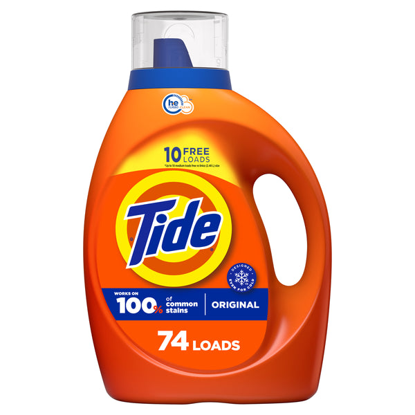 Tide Liquid Laundry Detergent, Original 84 fl oz