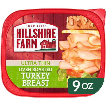 Hillshire Farm Ultra Thin Sliced Lunchmeat, Oven Roasted Turkey 9oz