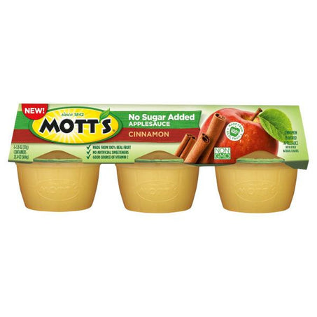 Mott's No Sugar Added Cinnamon Applesauce