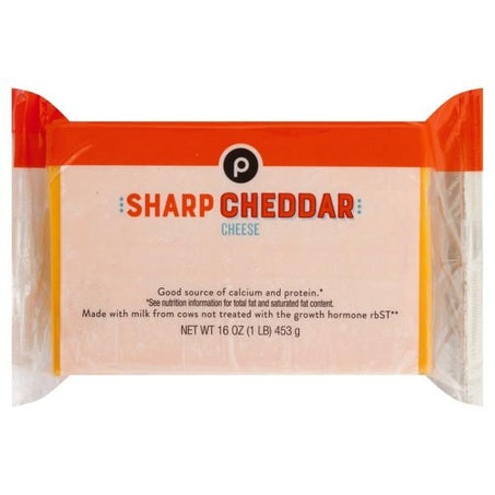 Publix Cheese, Sharp Cheddar 16 oz