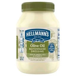 Hellmann's Mayonnaise Dressing, Olive Oil 30 fl oz