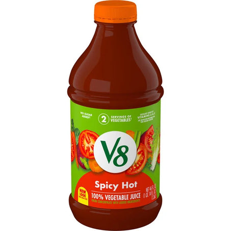 V8 Spicy Hot 100% Vegetable Juice 46 fl oz