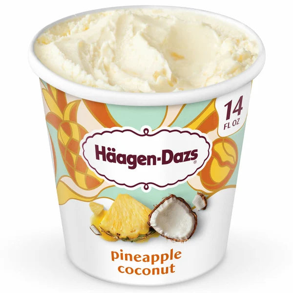Haagen-Dazs Pineapple Coconut Ice Cream Pint