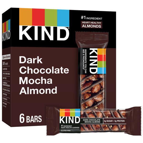 KIND Dark Chocolate Mocha Almond 6 Bars