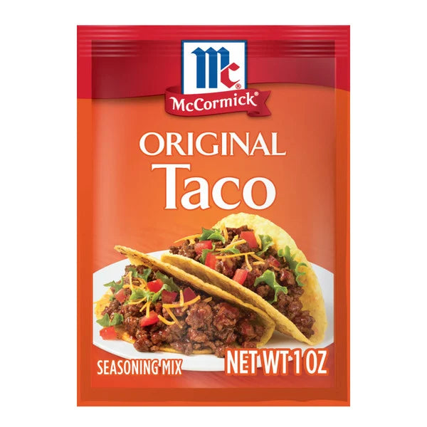 McCormick Original Taco Seasoning Mix, 1 oz