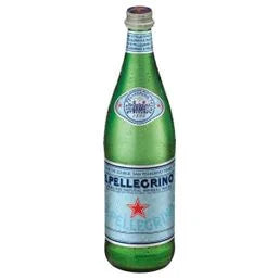 San Pellegrino Sparkling Natural Mineral Water Glass Bottle 25.3 fl oz