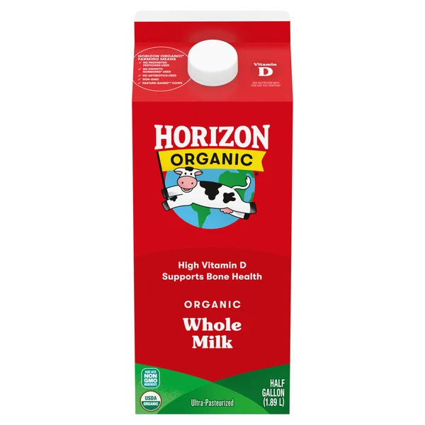 Horizon Organic Whole High Vitamin D Milk