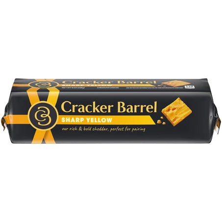 Cracker Barrel Sharp Cheddar Cheese Chunk 8 oz
