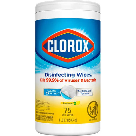 Clorox  Disinfectant, Multi-Surface Antibacterial Cleaning Wipes 75 ct