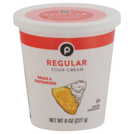 Publix Sour Cream, Regular 8 oz