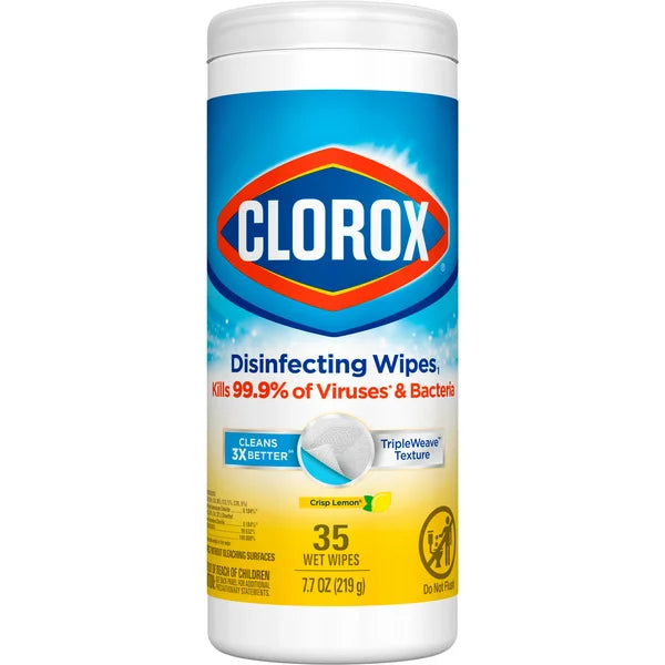 Clorox  Disinfectant, Multi-Surface Antibacterial Cleaning Wipes 35 ct
