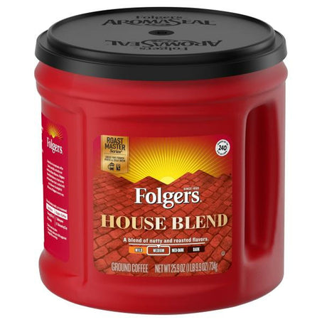 Folgers Coffee, Ground, Medium, House Blend 25.9 oz