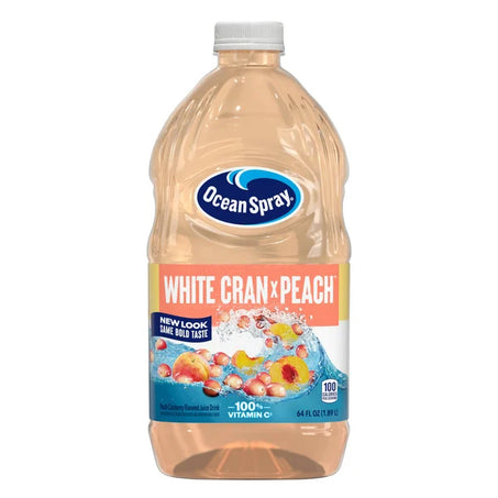 Ocean Spray White Cran-Peach Juice Drink, 64 fl oz