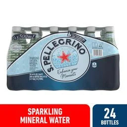 San Pellegrino Sparkling Natural Mineral Water 24 x 16.9 fl oz