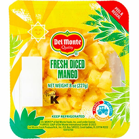 Del Monte Mango, Fresh Diced 8 oz