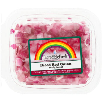 IncredibleFresh Red Onion, Diced