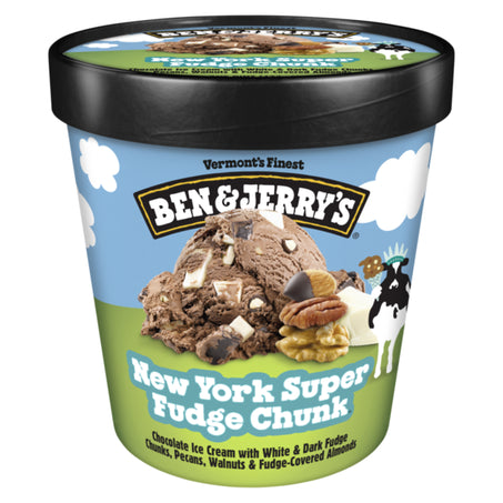 Ben & Jerry's New York Super Fudge Chunk® Chocolate Ice Cream Pint