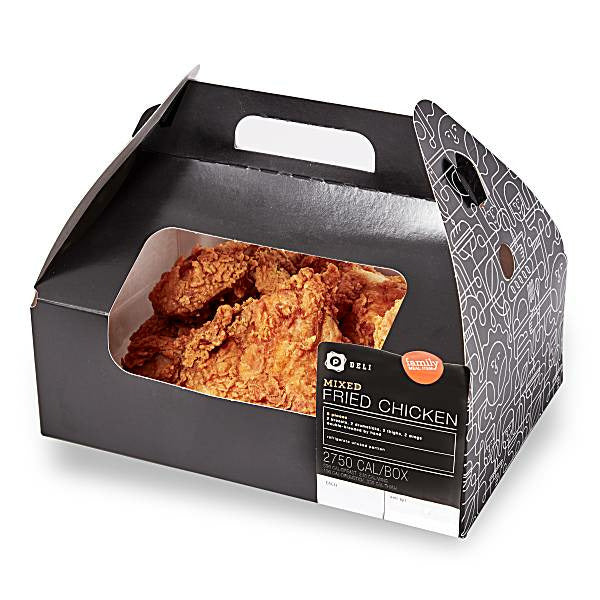 Publix Deli 8-Pc Mixed Fried Chicken 2 Breasts, 2 Thighs, 2 Drumsticks, And 2 Wings