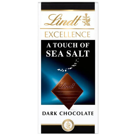 Lindt Excellence Sea Salt Dark Chocolate Candy Bar 3.5 oz