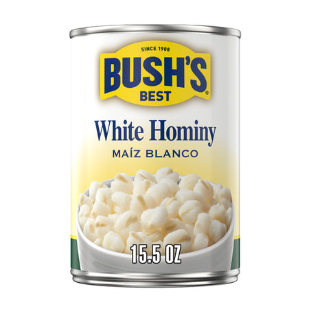 Bush's Best White Hominy 15.5 oz