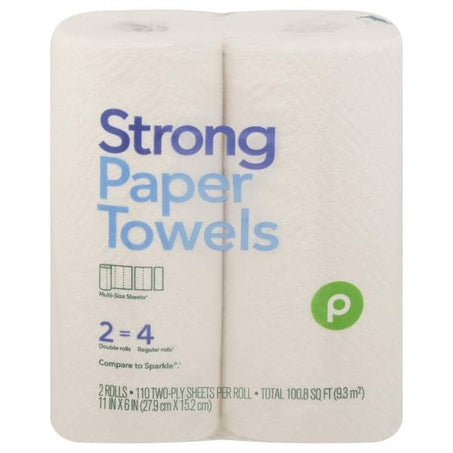 Publix Paper Towels, Strong, Two-Ply 110 each • 2 ct