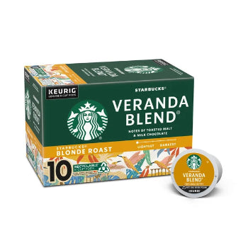Starbucks Veranda Blend Blonde Roast K-Cup Coffee