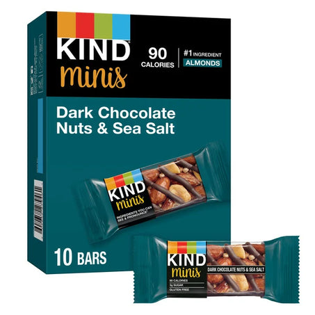 KIND Mini Dark Chocolate Nuts & Sea Salt 10 ct