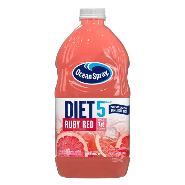 Ocean Spray Diet Ruby Red Flavored Grapefruit Juice Drink, 64 fl oz