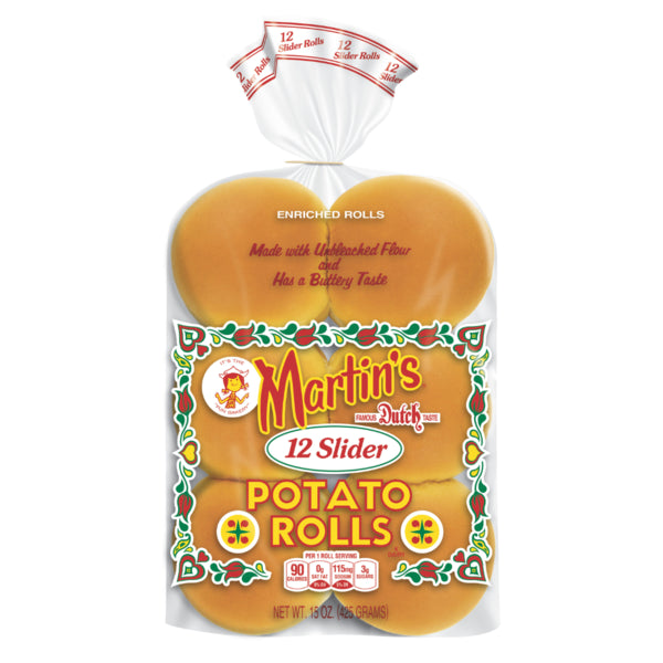 Martin's Slider Potato Rolls 12 ct