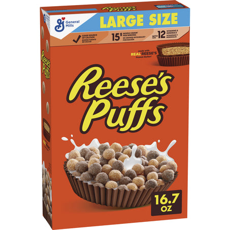 General Mills Reese's Puffs Large Size
