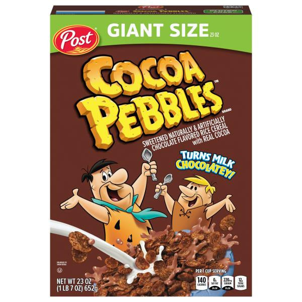 Post Cocoa PEBBLES Giant Size