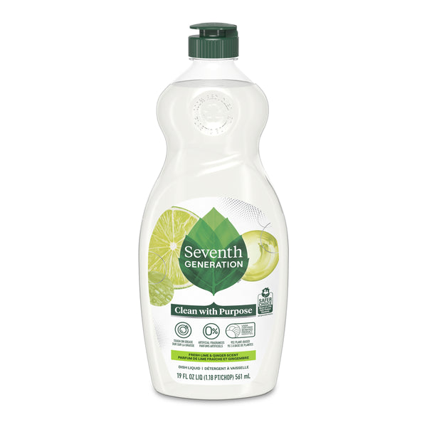 Seventh Generation Dish Soap Liquid Fresh Lime & Ginger