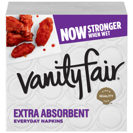 Vanity Fair Disposable Paper Napkins 80 ct