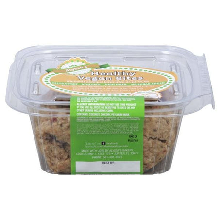 Alyssa's Cookies Healthy Vegan Bites 6 oz