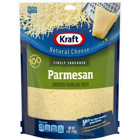 Kraft Parmesan Finely Shredded Cheese 6 oz