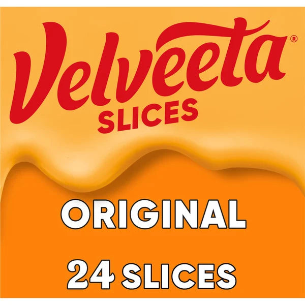 VELVEETA Original Flavored Cheese Slices 1 lb