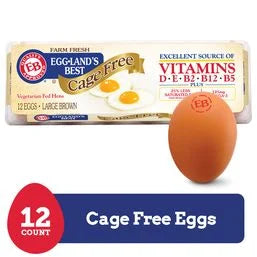 Eggland's Best Cage Free Large Brown Eggs 12 ct